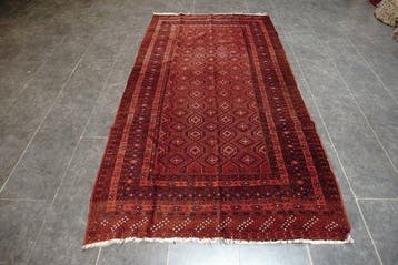 Afghaans art deco - Tapijt - 238 cm - 135 cm, Huis en Inrichting, Nieuw