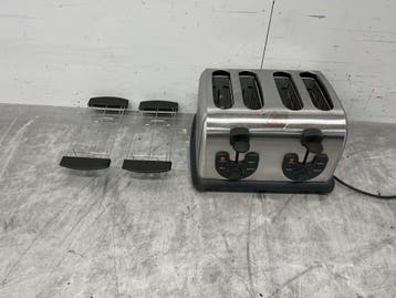 RVS GGG Toaster Broodrooster 4 sneden 230V Horeca, Ophalen of Verzenden