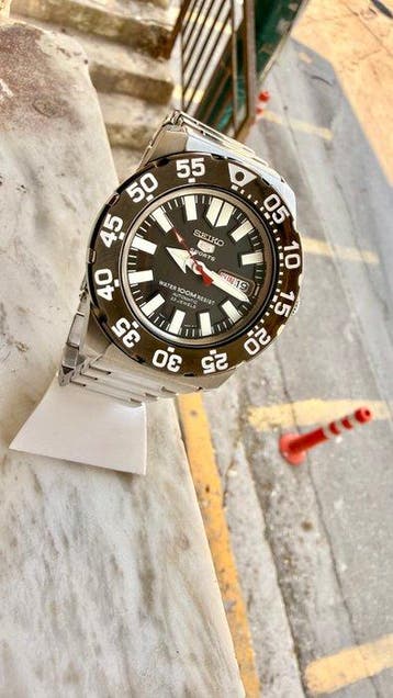 Seiko - baby manster - Zonder minimumprijs - SNZF51K1 -