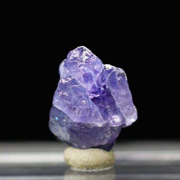 Bloeiende Bloem TANZANITE Kristal • 1,25 ct • Bicolor
