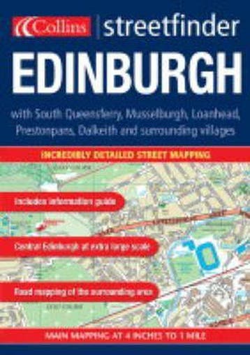Edinburgh Colour Streetfinder Atlas, Boeken, Verzenden, Nieuw