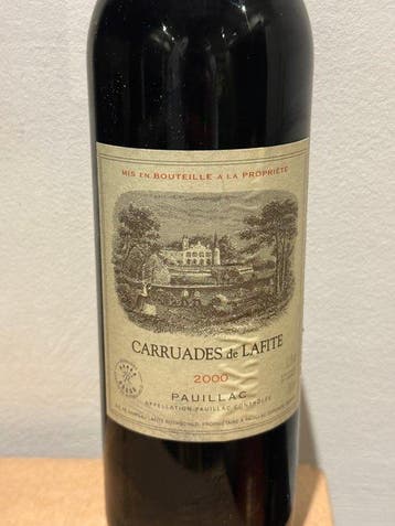 2000 Carruades de Lafite Rothschild, 2nd wine of Ch. Lafite, Verzamelen, Nieuw