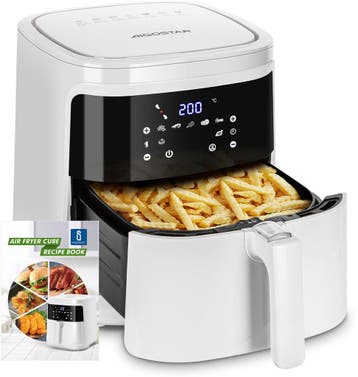 Airfryer XXL - heteluchtfriteuse - 7L - 1900W - Wit, Verzenden