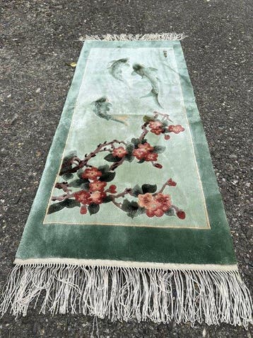 Chinaanse zijde - Vloerkleed - 110 cm - 47 cm, Nieuw