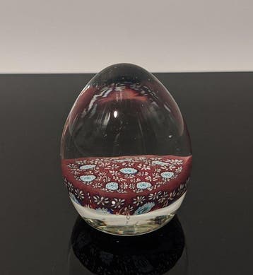 Murano - ALT Murano - Presse-papiers - Uovo-Murrine