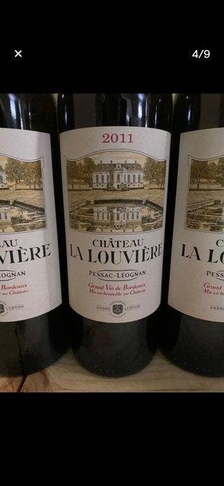 2011 Chteau La Louviere - Pessac-Léognan - 6 Bouteilles
