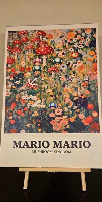 Nintendo - Stampa Canvas Super Mario - Mario Mario -, Games en Spelcomputers, Spelcomputers | Overige Accessoires