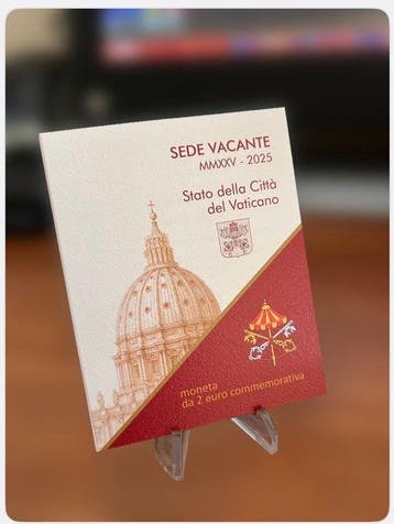 Vaticaan. 2 Euro 2024/2025 (4 monete)
