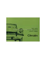 1965 CITROEN DS 19 / ID 19 BROCHURE NEDERLANDS