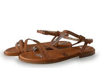 Laurent David Sandalen in maat 41 Cognac, Vêtements | Femmes, Verzenden, Sandalen of Muiltjes