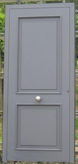 aluminium voordeur , deur ,buitendeur 100 x 220 leigrijs, 100 tot 120 cm, 215 cm of meer, Nieuw, Ophalen of Verzenden