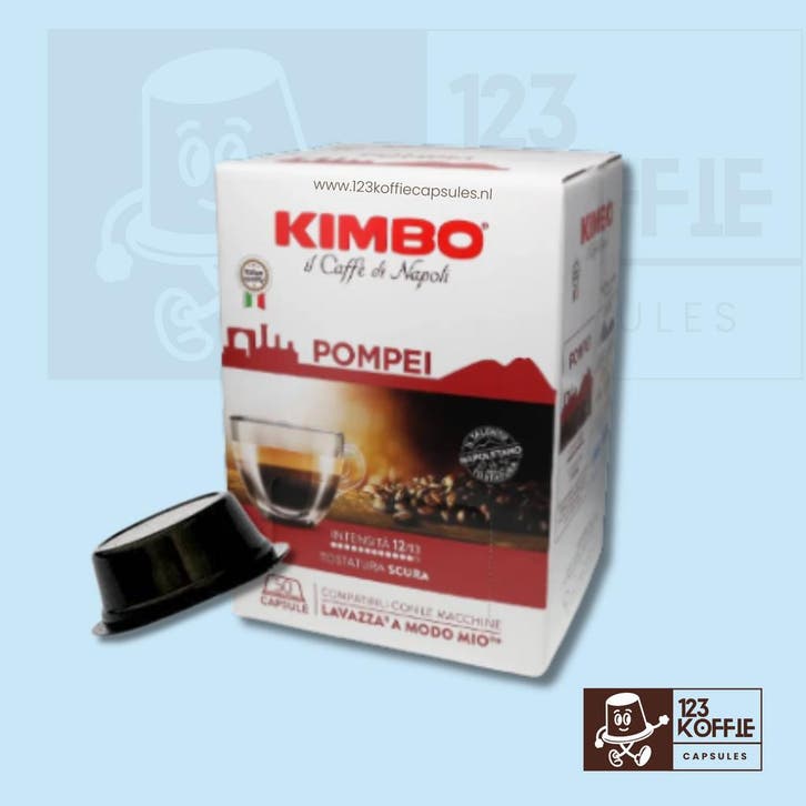 Kimbo Pompei capsules Nespresso 50 stuks – Italiaanse, Elektronische apparatuur, Koffiemachine-accessoires, Verzenden