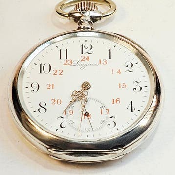 Longines - 1899. - pocket watch No Reserve Price - 1850-1900, Bijoux, Sacs & Beauté, Montres | Hommes