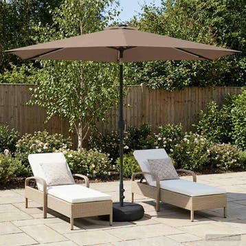 vidaXL Tuinhaard met LED-verlichting en basis 300 x 300 cm, Tuin en Terras, Verzenden, Nieuw