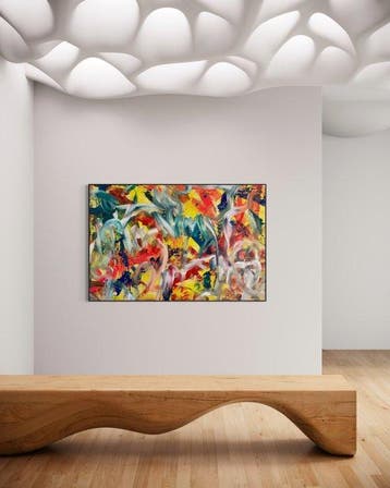Timo Wedell - Chaotic Brushstrokes - XXL - Abstract