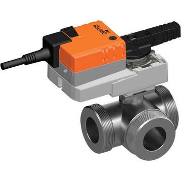 Belimo 3-Weg Kogelkraan G2 Kvs16 24VAC/DC 90s, Verzenden