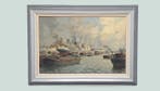 Marinus de Jongere (1912-1977) - Rijnhaven met de Holland