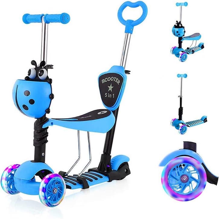 Kinderstep - 3 wielen - Kinder step jongens - LED Wielen - V, Fietsen en Brommers, Steps, Nieuw, Verzenden