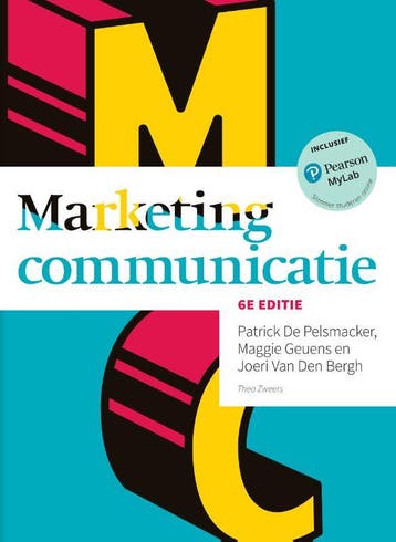 Marketingcommunicatie, 6e editie met MyLab NL toegangscode, Boeken, Verzenden, Gelezen, Pelsmacker De