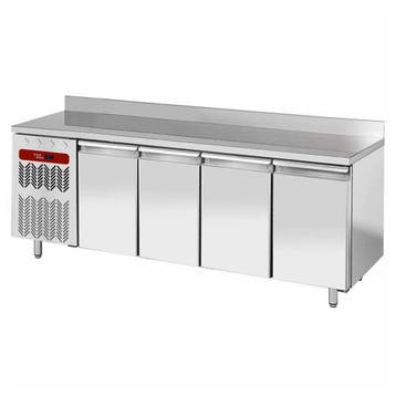 Koelwerkbank | Energiezuinig | 550L | 4 Deuren (1/1 GN) |, Verzenden