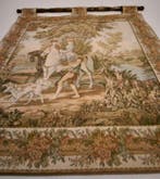Wandtapijt - 103 cm - 91 cm - Gobelin in Aubusson-stijl