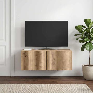 vidaXL Wandmontage TV-kast 78,5 x 41 x 30 cm Artisanaal, Verzenden