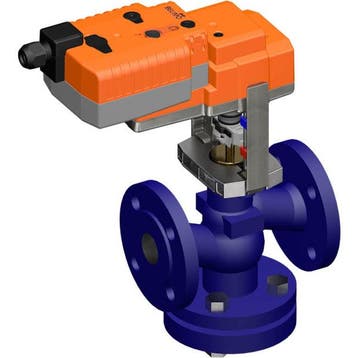Belimo Klepafsluiter 15mm Flens DN15 Kvs0.63 230VAC, Verzenden