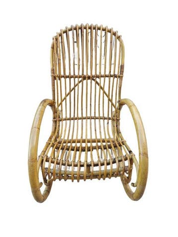 Schommelstoel - Schommelstoel - Rattan, Bamboe