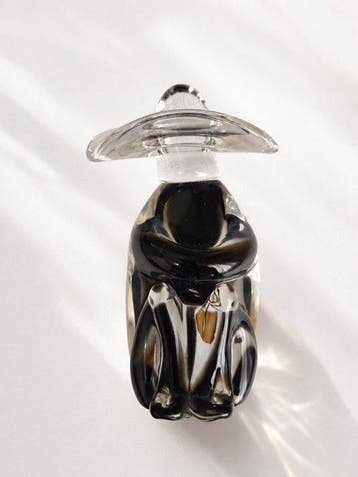 Beeldje, Homme Mexicain - 20 cm - Muranoglas