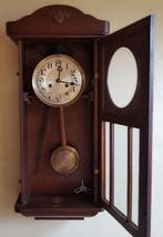 Régulateur - PHS - Art nouveau Bois - 1910-1920 - Regulateur, Antiek en Kunst