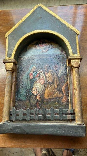 Italiaanse school (XIX) - Sacra famiglia