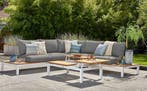 Suns Memphis loungeset light antraciet - wit * Sale * |, Nieuw