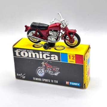 Tomica 1:64 - Modelauto - Tomica 12 Yamaha Sports TX750, Nieuw
