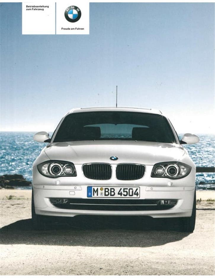 2011 BMW 1 SERIE INSTRUCTIEBOEKJE DUITS, Autos : Divers, Modes d'emploi & Notices d'utilisation, Enlèvement ou Envoi