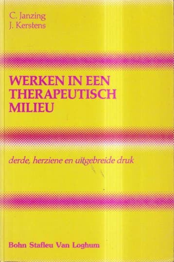 WERKEN IN EEN THERAPEUTISCH MILIEU 9789060168226 J. Kerstens, Boeken, Verzenden, Gelezen, J. Kerstens