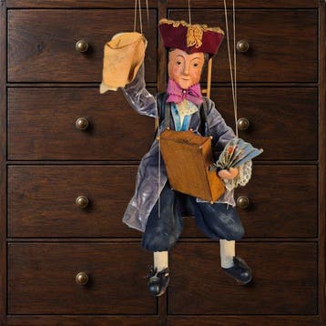 Marionet - Hout, Antiek en Kunst