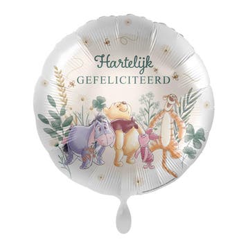 Winnie The Pooh Helium Ballon Leeg 45cm, Verzenden, Nieuw