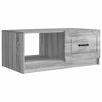 vidaXL Salontafel Grijs sonoma 90 x 50 x 37 cm Bewerkt hout, Huis en Inrichting, Verzenden, Nieuw