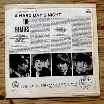 Beatles - A Hard Days Night [First 1964 UK mono pressing] -