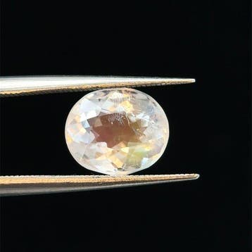 Zonder minimumprijs Wit Maansteen - 1.79 ct - International, Nieuw