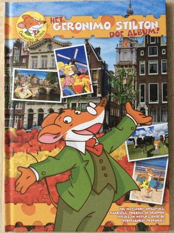 Het Geronimo Stilton doe album, Boeken, Verzenden, Nieuw