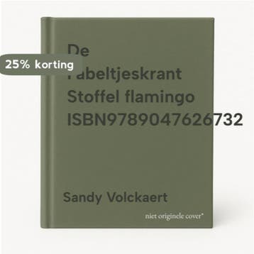 De Fabeltjeskrant Stoffel flamingo ISBN9789047626732, Verzenden, Sandy Volckaert