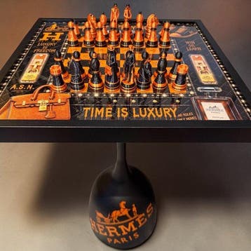 Art Stray-Nos -  L’Échiquier Hermés !!!!! Quand le luxe
