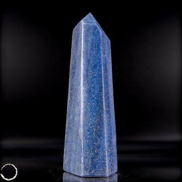 Lazulit Obelisk – Elegante unicum in fascinerend hemelsblauw