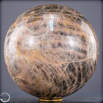 Splendide pierre de lune naturelle scintillante Sphère-