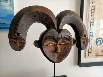 Masque Kwele - Kwele - Gabon