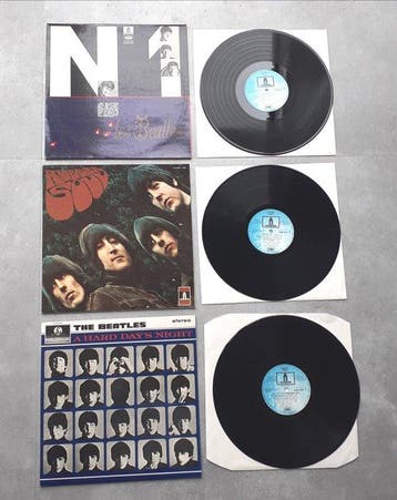 Beatles - The Beatles: 3 French Reissues from the 70 ties in, Nieuw in verpakking