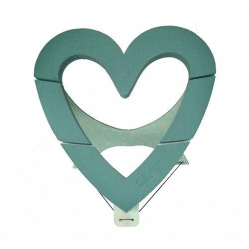 Oasis® bioline openhart 43 × cm staand hart oase voor verse, Hobby & Loisirs créatifs, Bricolage