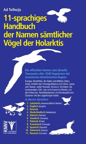 11-Sprachiges Handbuch Der Namen Sämtlicher Vögel Der Holark, Verzenden, Ad Tolhuijs