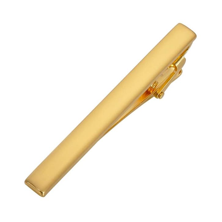 Fako Bijoux - Dasspeld - Glad - Coated - 61mm - Goudkleurig, Kleding | Heren, Stropdassen, Verzenden